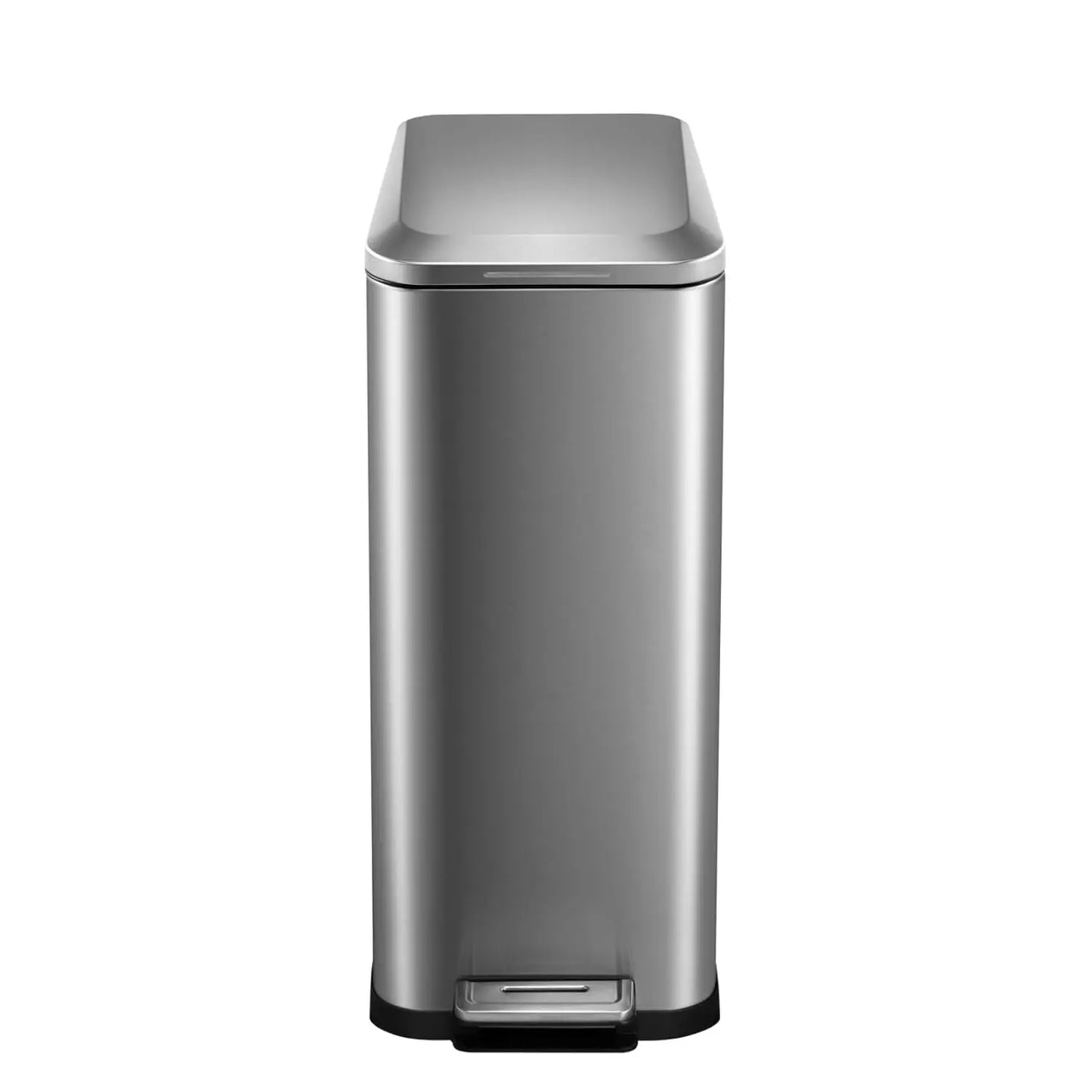 13 Gallon Trash Can, 50L Stainless Steel Kitchen Step Garbage Can, Soft Closure, Fingerprint Proof, for Kitchen, Living Room