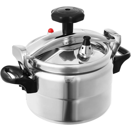Durably Small Mini 3L Capacity Aluminum Alloy Pressure Cooker for Open Fire, Induction, Electric, Gas, Used in Travel and Hiking