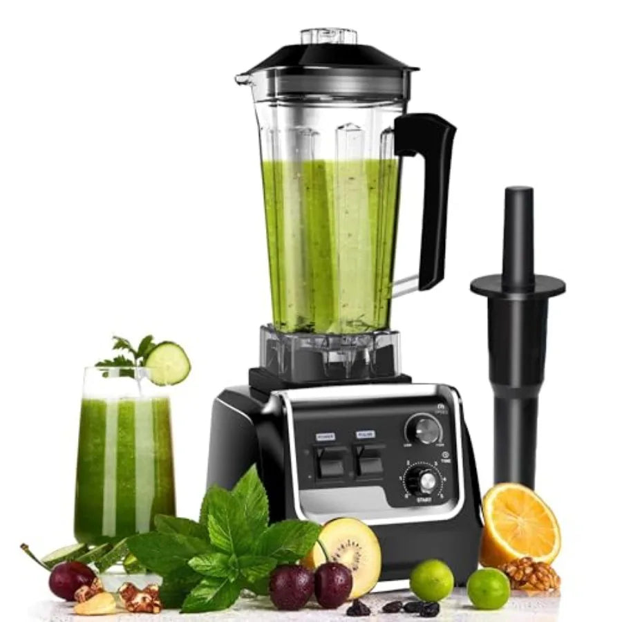 Professional Blenders for Kitchen 2L Large Capacity Smoothie Blender 2200W High Power Home and Commercial Countertop Blender