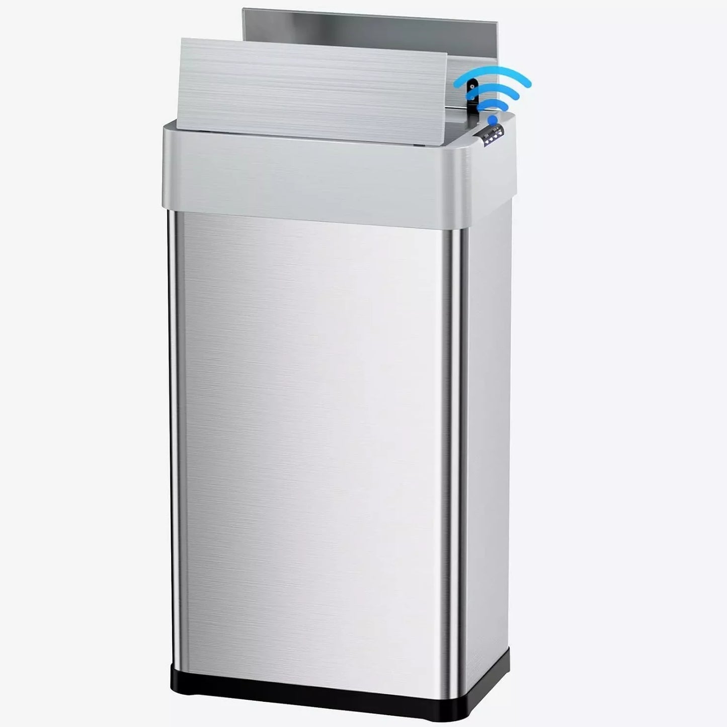 13.2-21.1Gal (50-80L) Motion Sensor Trash Can for Kitchen Stainless Steel Garbage Can Gal  Automatic Garbage Smart Bin (Multiple sizes)