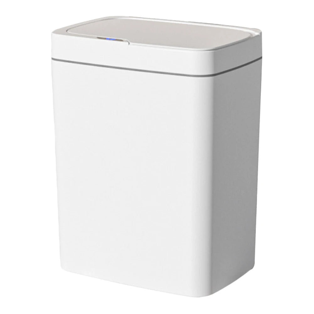 15/18L Smart Sensor Trash Can Waterproof Electric Garbage Bin Quiet Auto Motion Sensor Rubbish Can for Kitchen Bathroom Bedroom