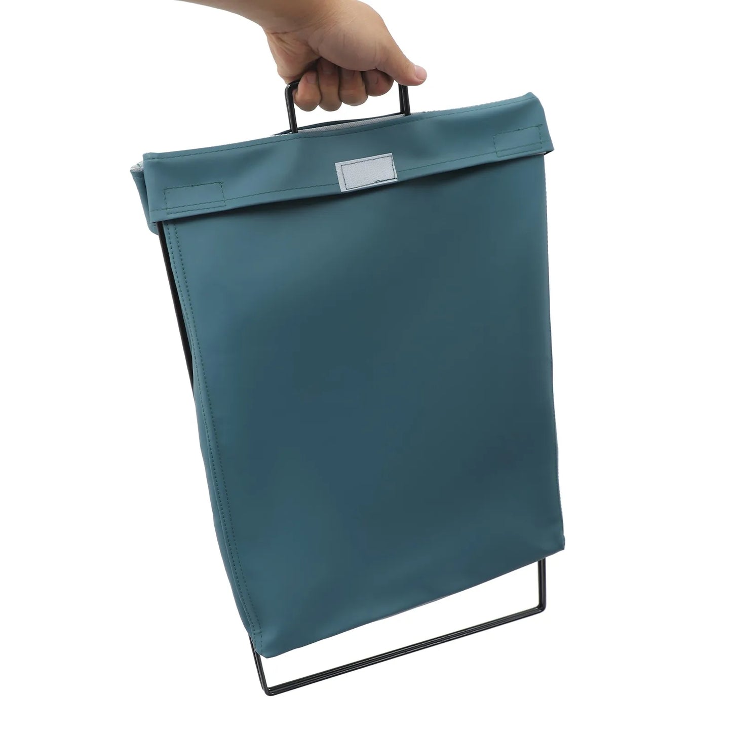Foldable Laundry Hamper X Frame Design for Bedroom Bathroom Closet Portable Dirty Clothes Storage with Lid