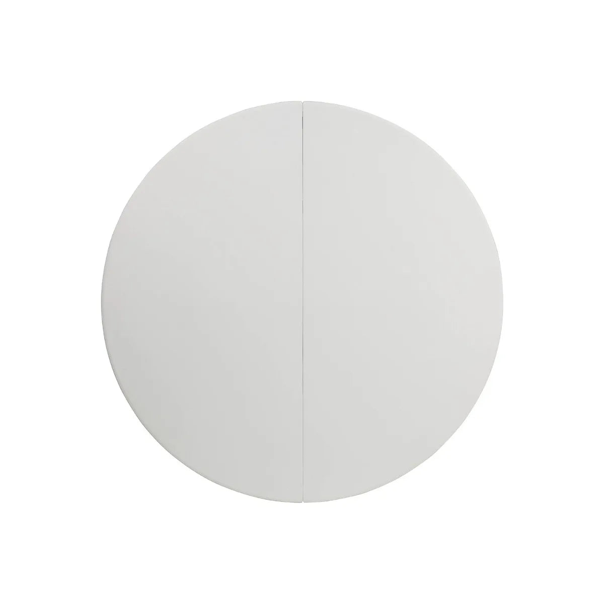 5' Round Plastic Folding Table - with Carrying Handle, Foldable for Indoor/Outdoor Events - Perfect for Parties